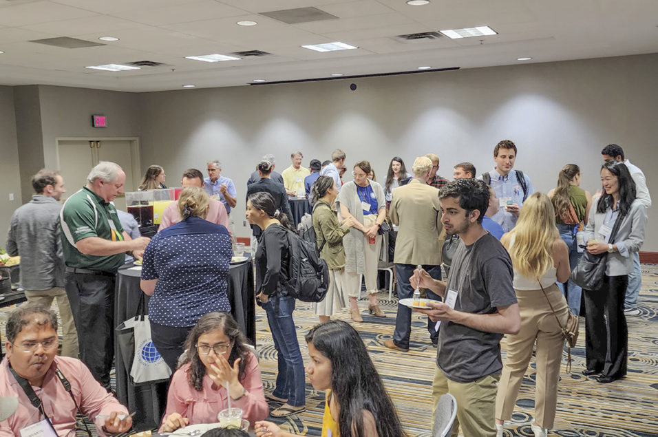 Dairy science graduate students gather to share research, build