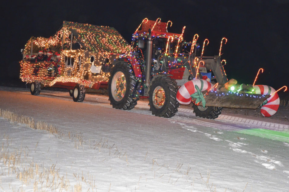 Jingle all the way Rockwood farmers Christmas parade Ag Proud