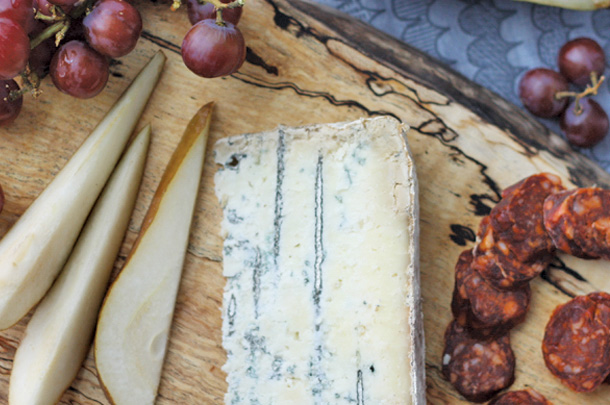 Back Forty Artisan Cheese produce Highland Blue