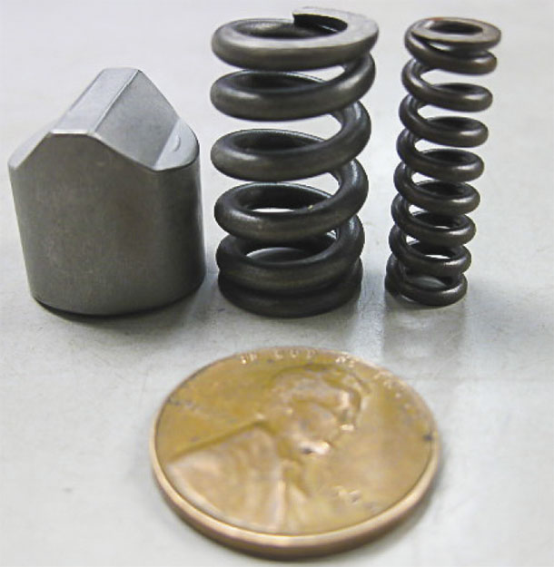 Pins and springs