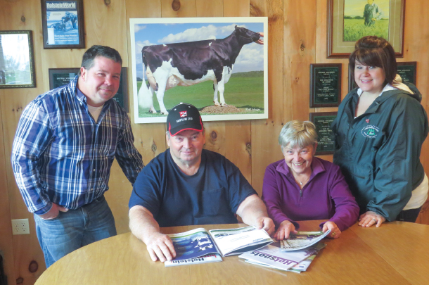 Tom and Gin Kestell and their son, Chris and his wife, Jennifer